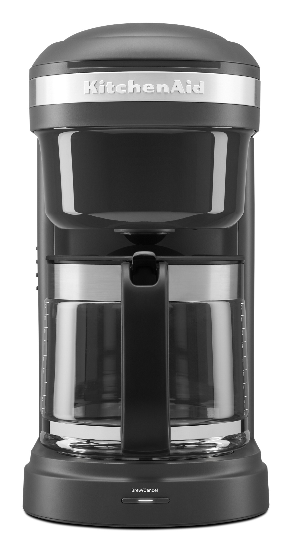12 Cup Drip Coffee Maker with Spiral Showerhead - Matte Charcoal Grey - Image 2