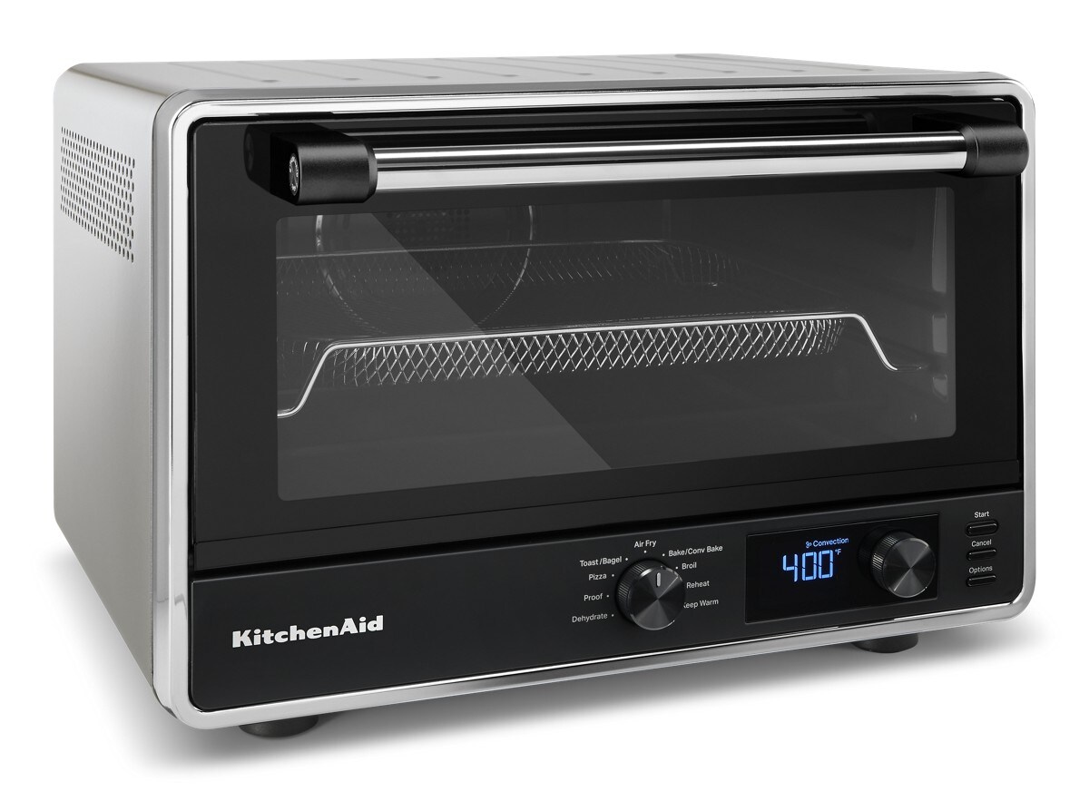 Digital Countertop Oven with Air Fry and Pizza - Contour Silver - Image 2
