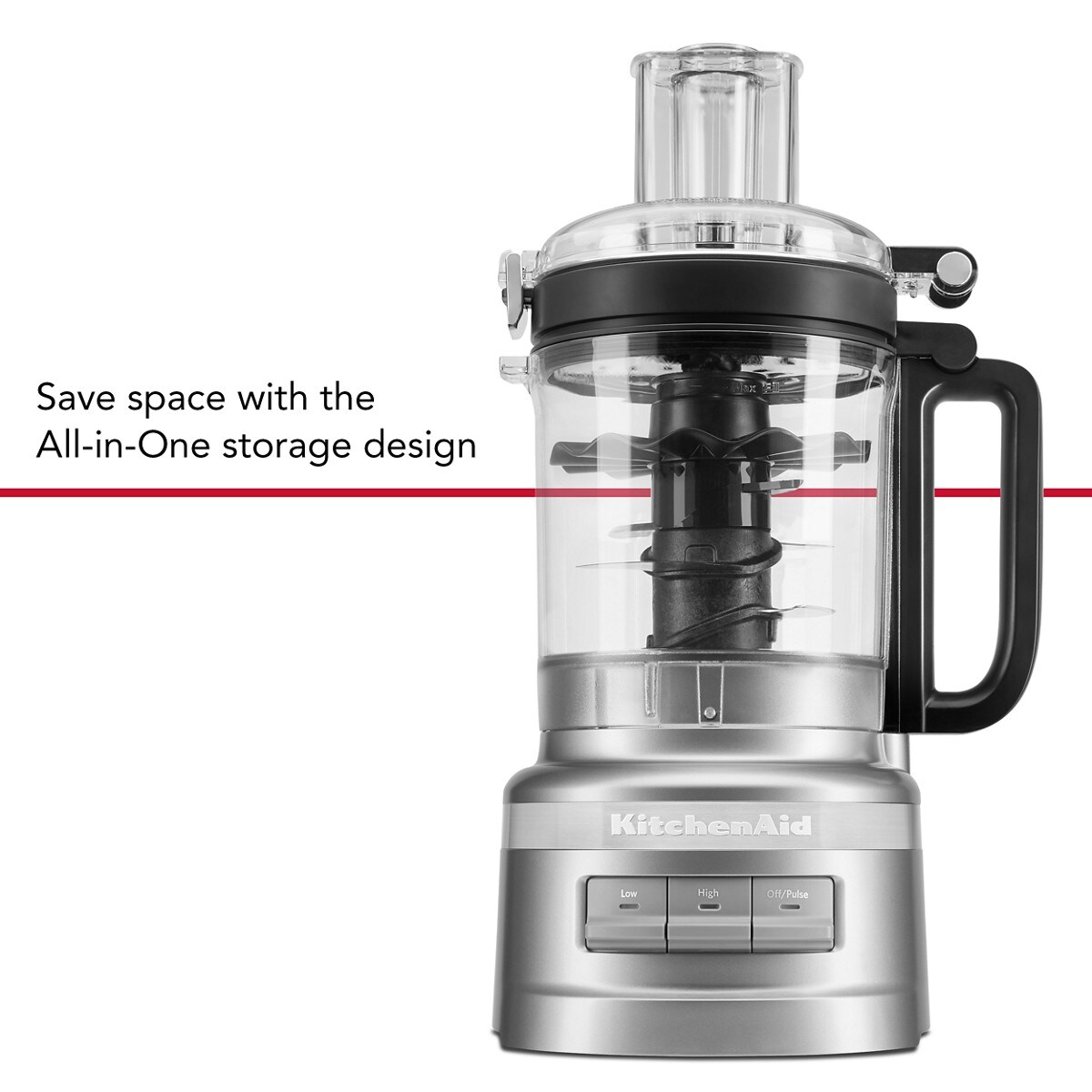 9 Cup Food Processor - Contour Silver - Image 5