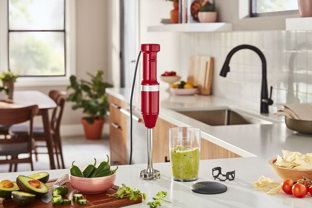 Variable Speed Corded Hand Blender - Empire Red - Image 4