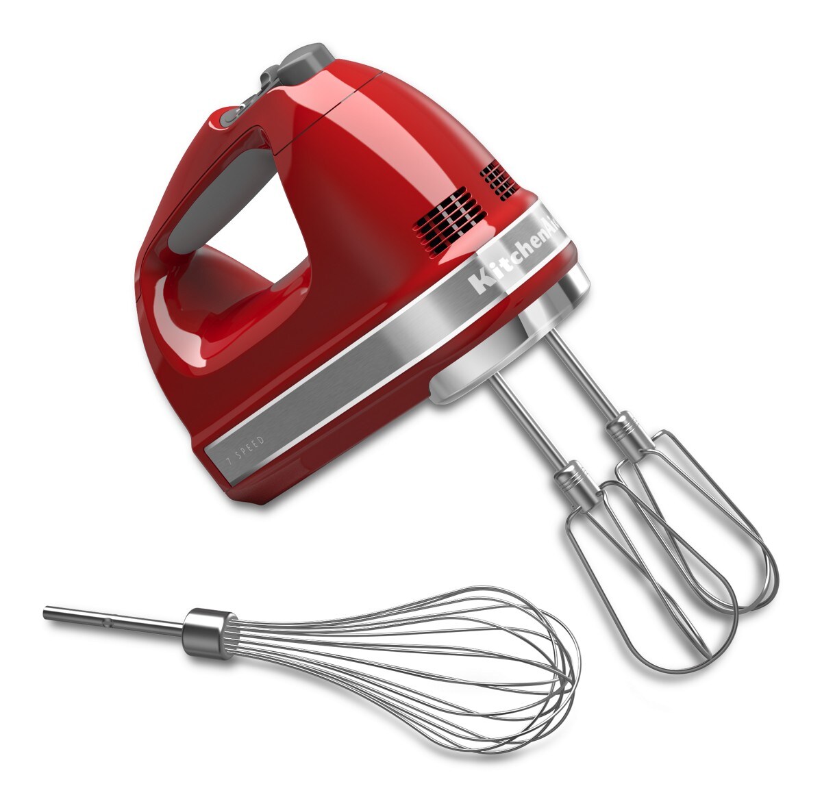 7-Speed Hand Mixer - Empire Red