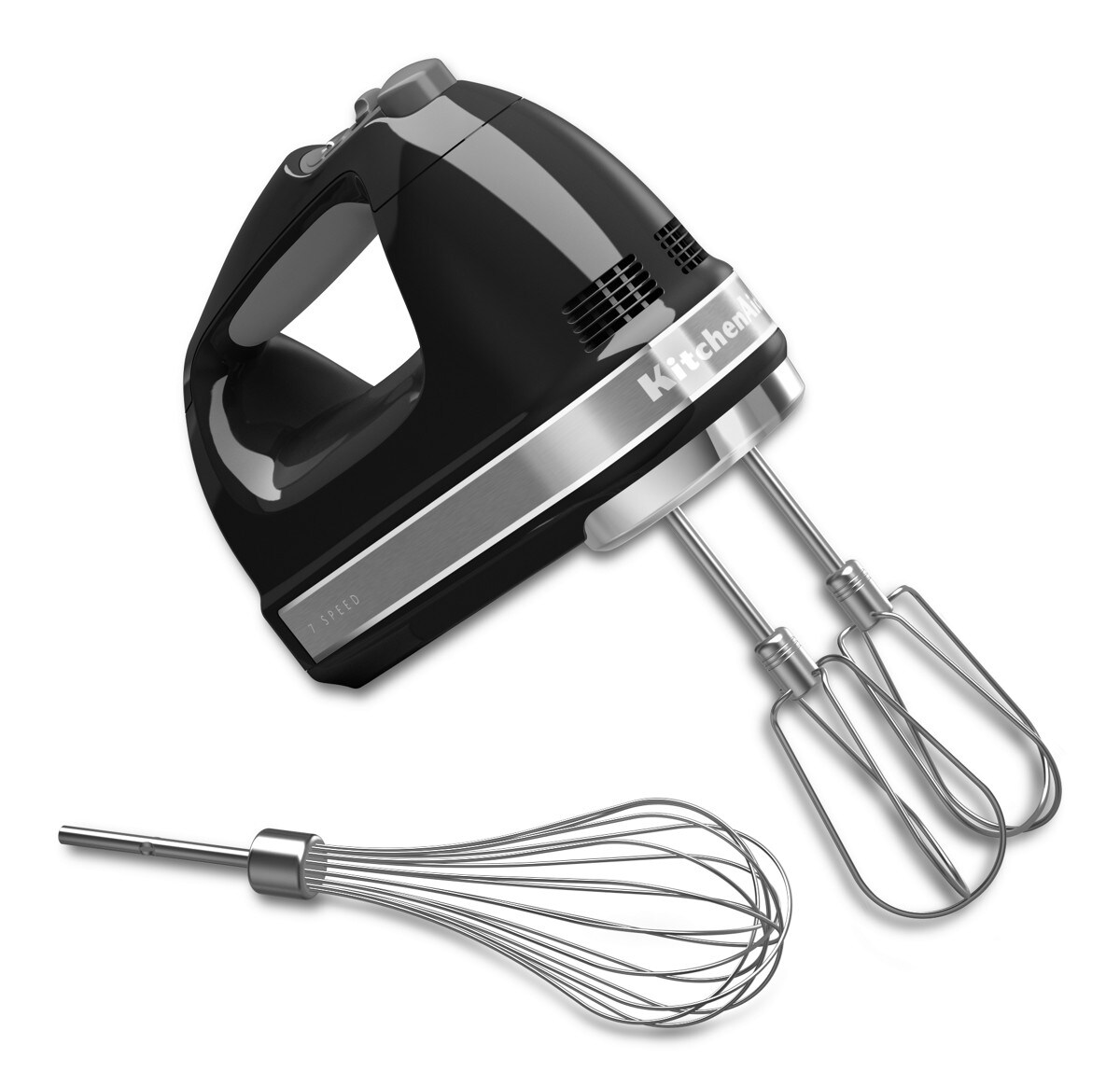 7-Speed Hand Mixer - Onyx Black