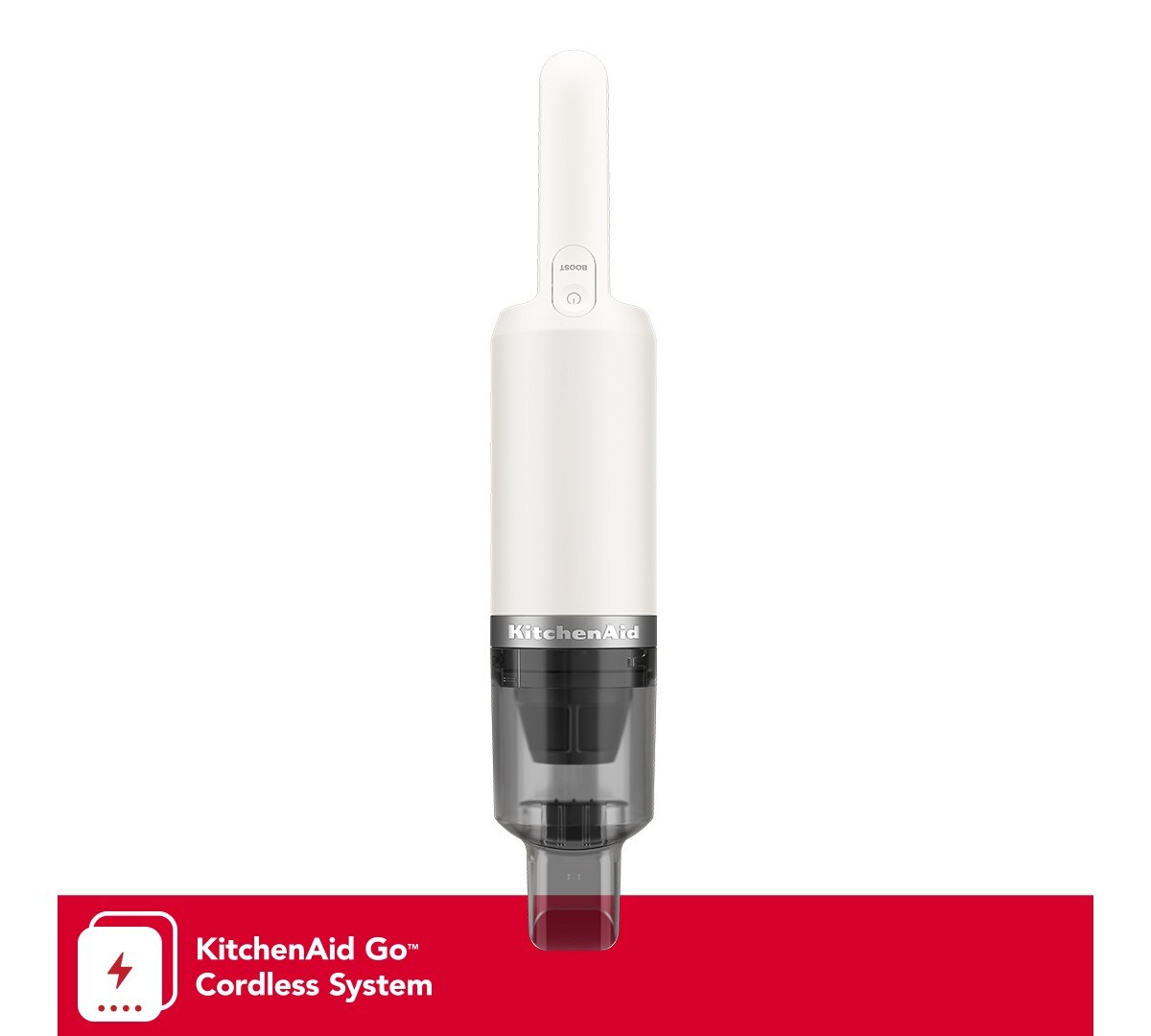KitchenAid Go® Cordless Kitchen Vacuum - battery sold separately - Porcelain White