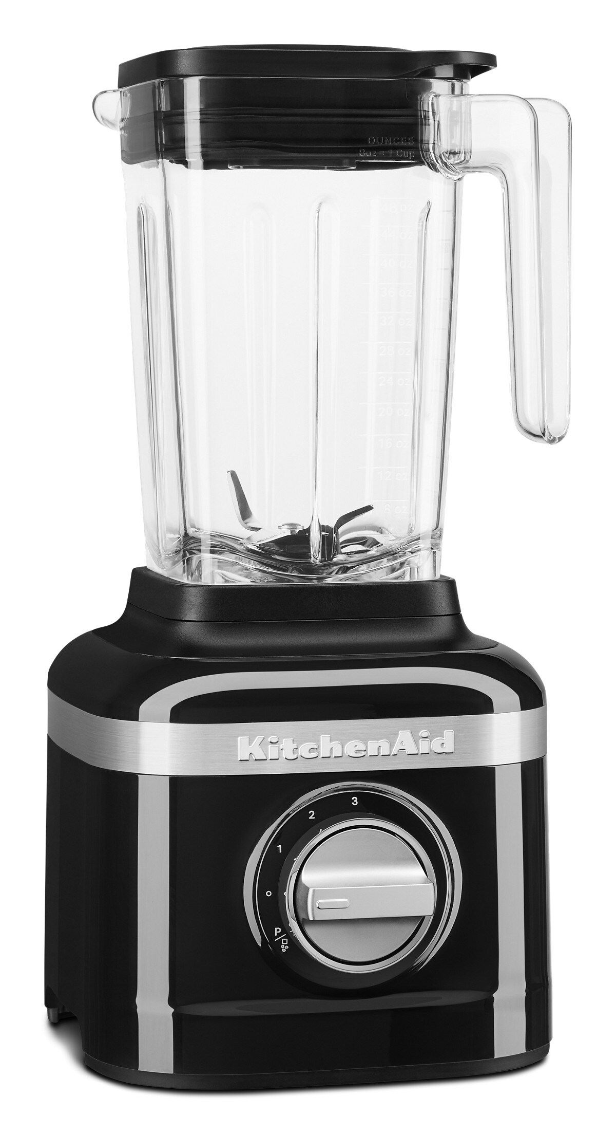 K150 3 Speed Ice Crushing Blender with 2 Personal Blender Jars - Onyx Black