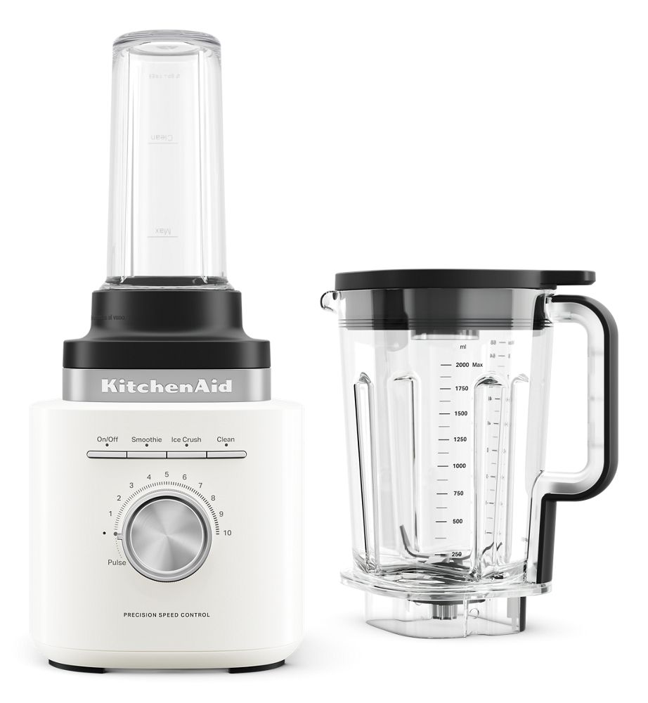 KitchenAid® Pure Power Blender with Personal Blending Jar - Porcelain White