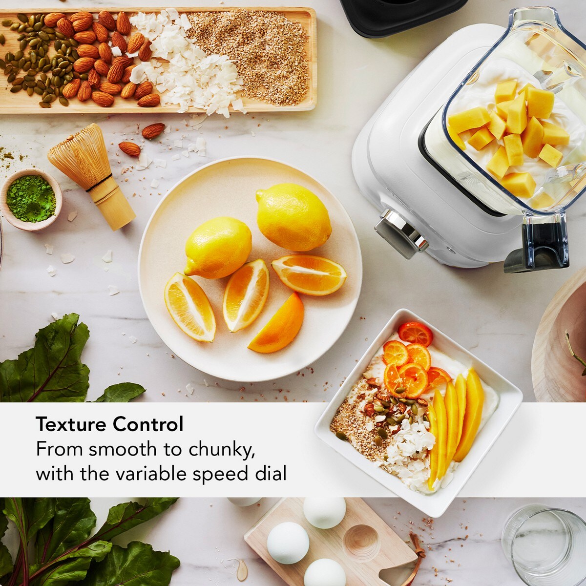 K400 Variable Speed Blender with Personal Blender Jar - Contour Silver - Image 5