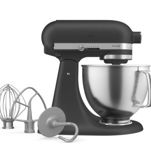 Artisan® Series 5 Quart Tilt-Head Stand Mixer with Premium Touchpoints - Cast Iron Black