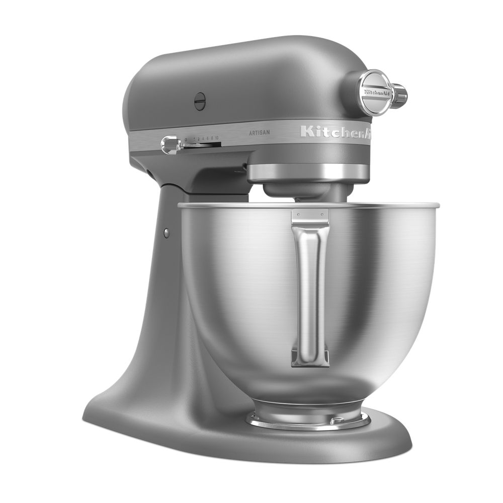 Artisan® Series 5 Quart Tilt-Head Stand Mixer with Premium Touchpoints - Contour Silver - Image 4