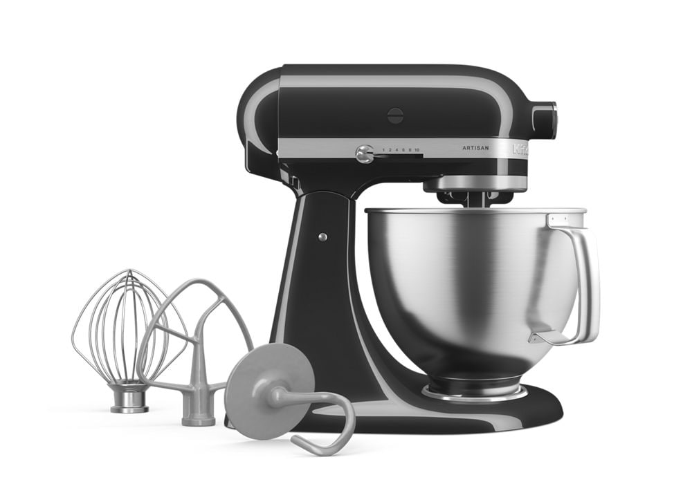 Artisan® Series 5 Quart Tilt-Head Stand Mixer with Premium Touchpoints - Onyx Black