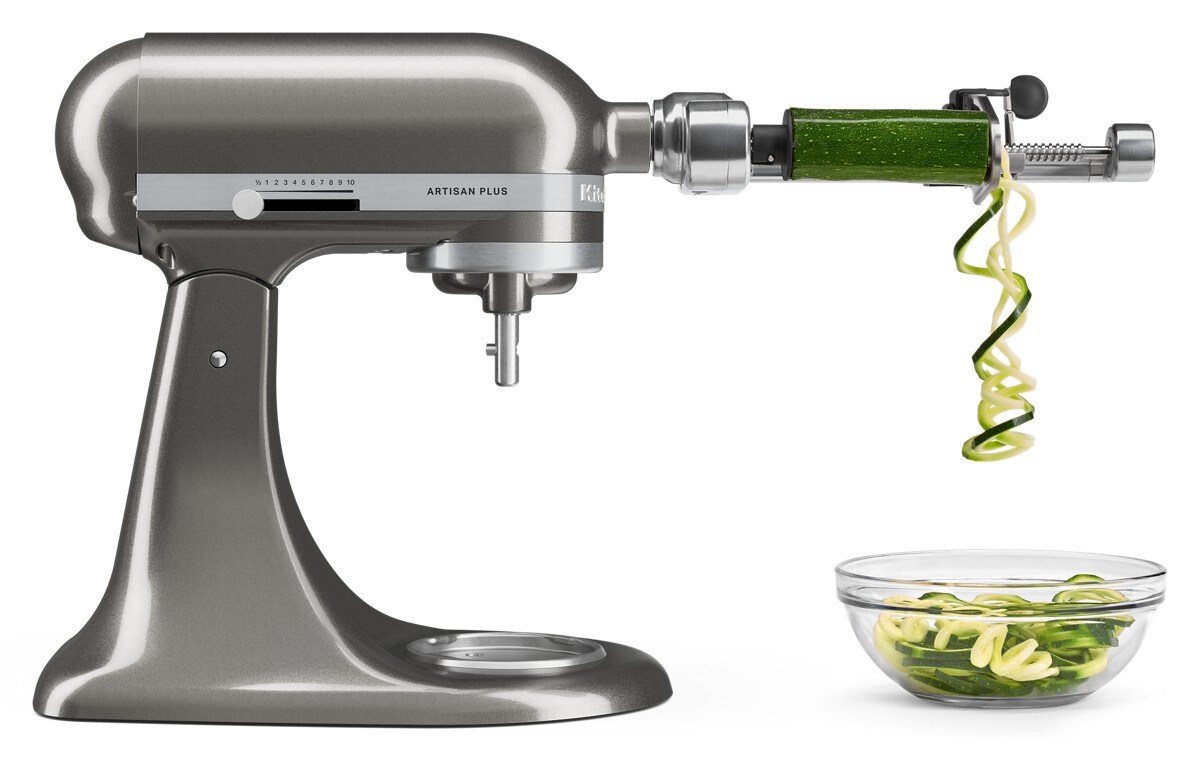 Artisan Plus Series 5 Quart Tilt-Head Stand Mixer - Medallion Silver - Image 6