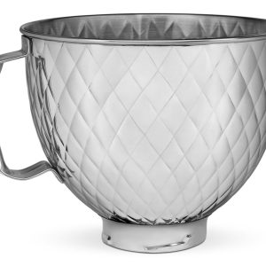 5 Quart Tilt Head Quilted Stainless Steel Bowl