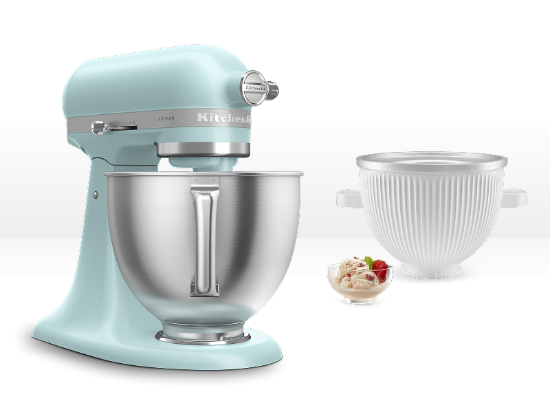 Artisan® 5-Qt Mixer with Premium Touchpoints & Ice Cream Maker Attachment