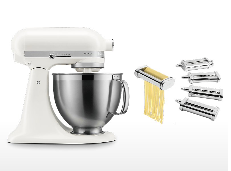 KitchenAid® Pasta Lover Bundle - Porcelain White